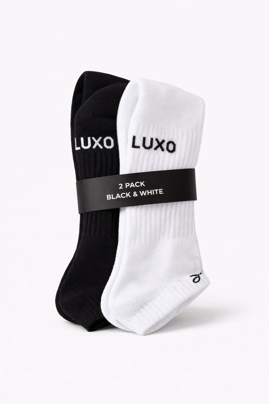 Cozzy Low Pack x 2 [ Negro / Blanco ]