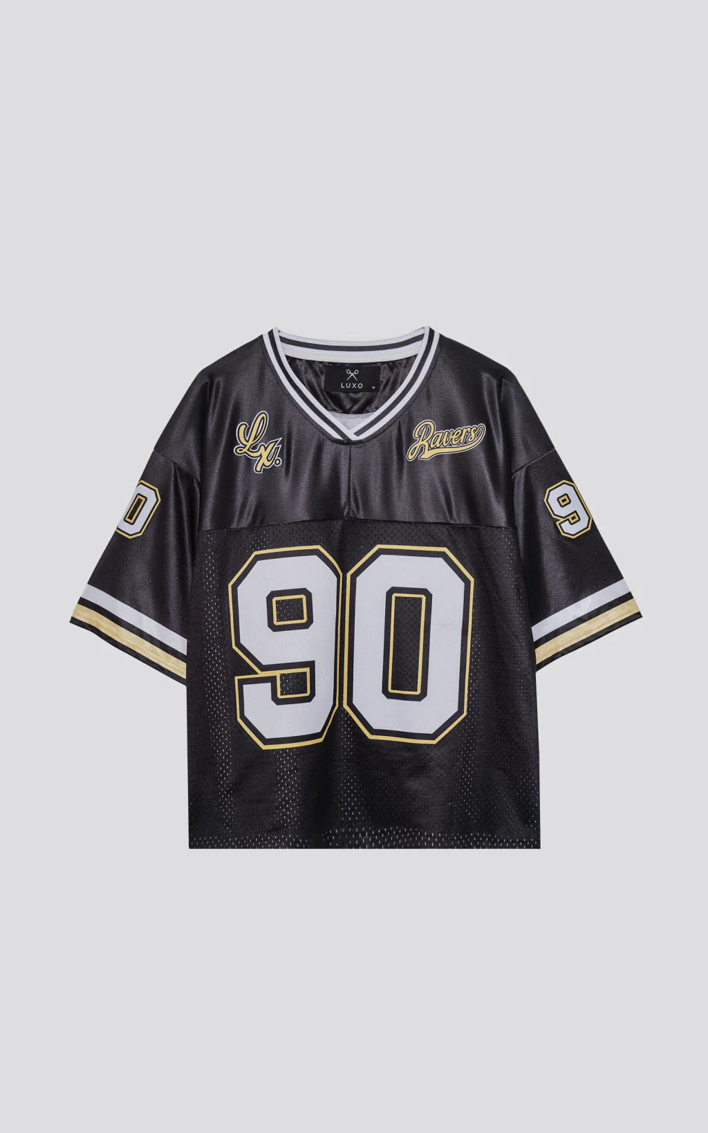 Camiseta Ravers Nfl [ Negro / Amarillo ]
