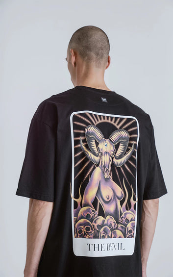 REMERA EL DIABLO [ NEGRO ]