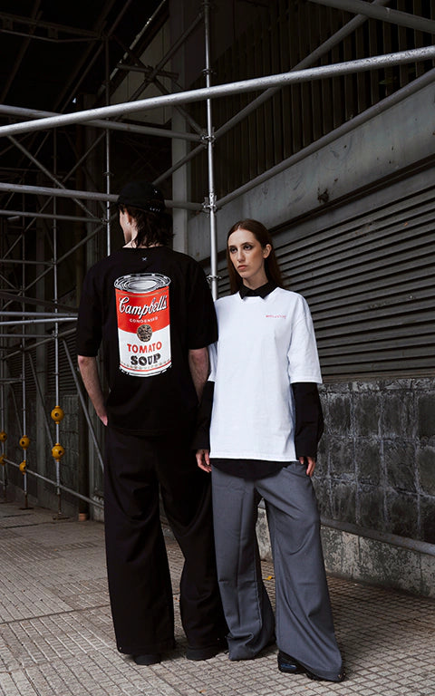 Remera Andy Warhol [ Negro ]