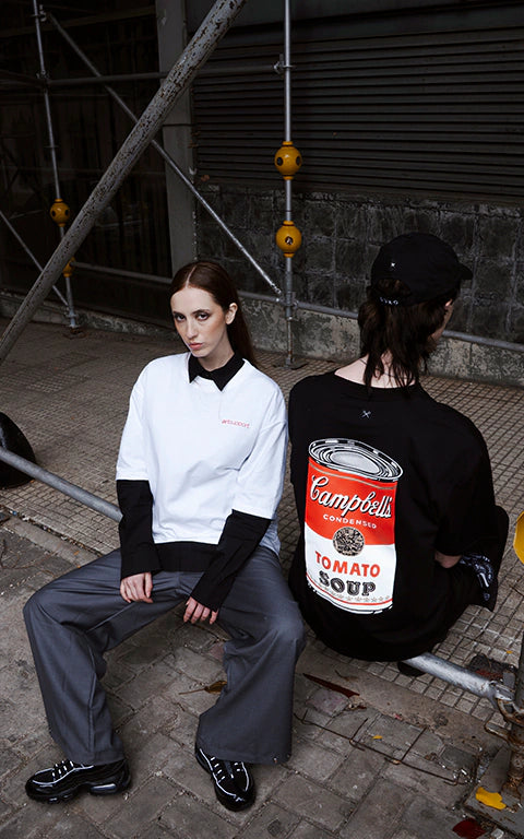 Remera Andy Warhol [ Blanco ]