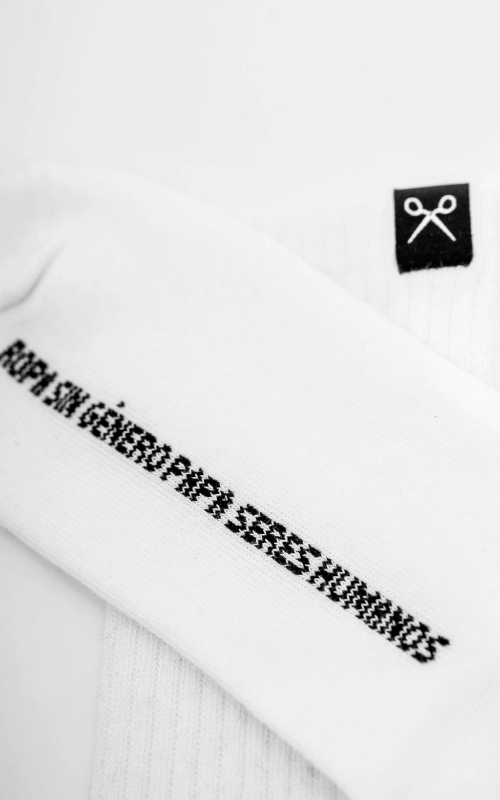 Medias P.M. Pack x 2 [ Negro - Blanco ]