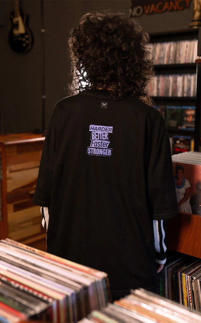 Remera Daft Punk [ Negro ]