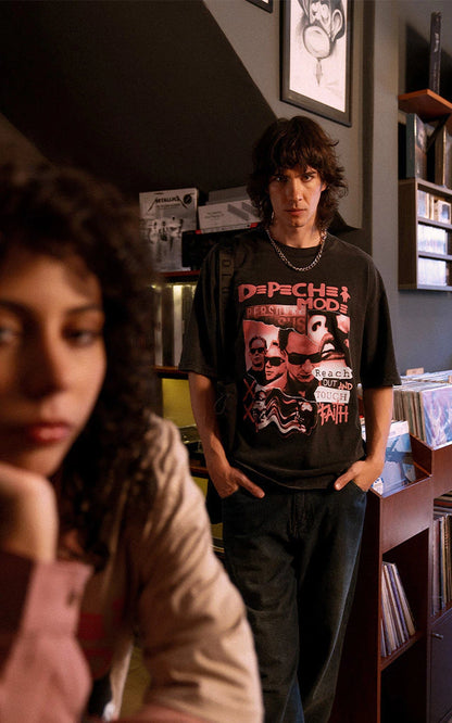 Remera Depeche Mode [ Nevado ]