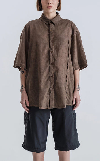 CAMISA GRAIN [ MALTINTO CHOCOLATE ]