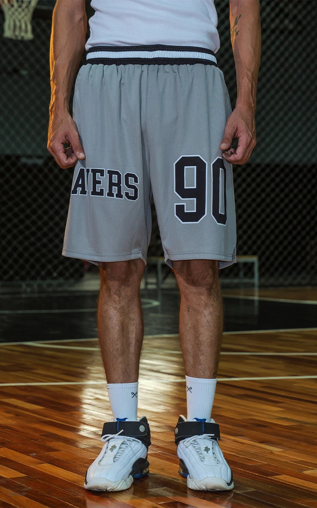 Bermuda Ravers Nba [ Gris / Negro ]