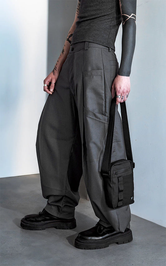PANTALÓN RECTOR [ GRIS ]