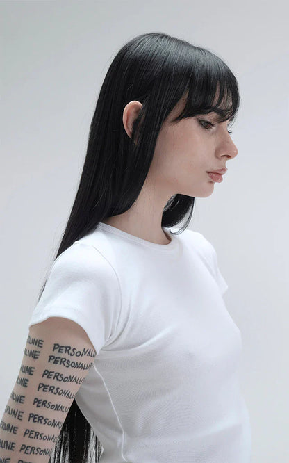 Remera Baby Tee [ Blanco ]