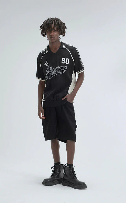 Chomba Tejida Ravers [ Negro ]