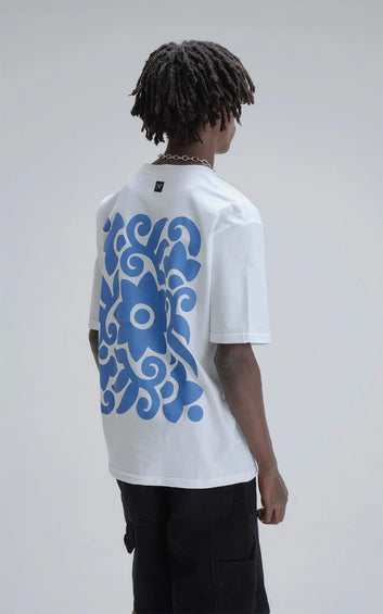 REMERA FLOR [ BLANCO ]