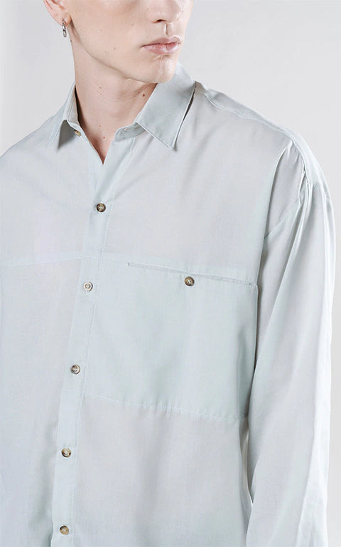 CAMISA ML FRIEDMAN [ VERDE AGUA ]