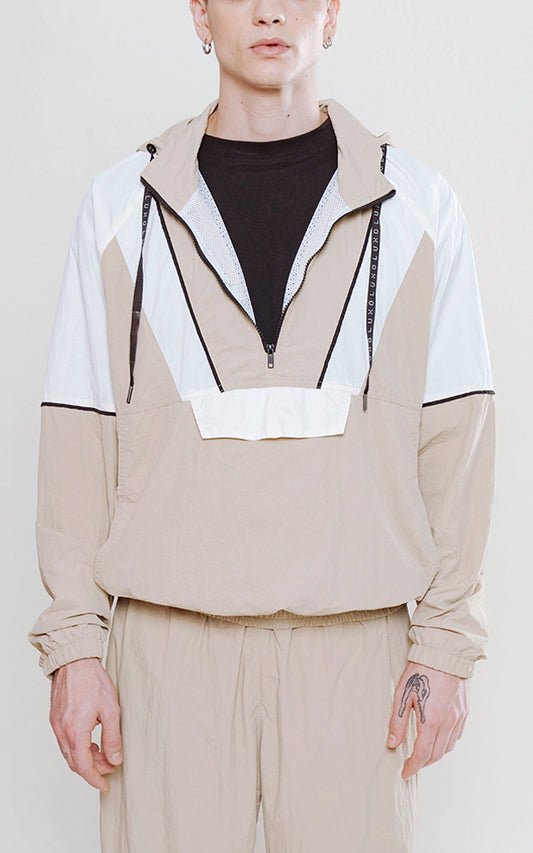 ANORAK ATOMIC [ BLANCO - BEIGE ]