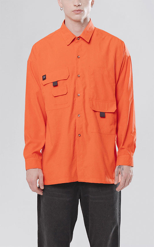 CAMISA ML UNITY [ NARANJA ]