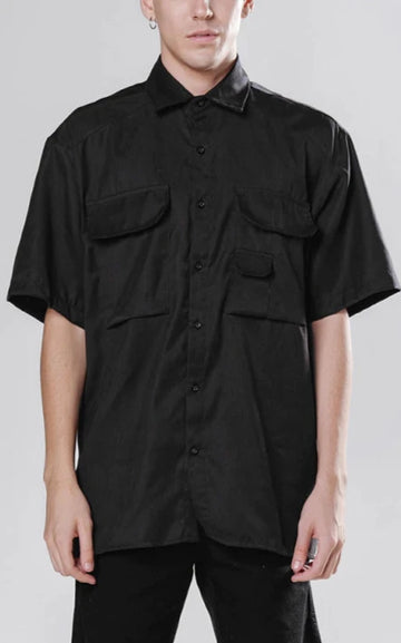 CAMISA CARGO [ NEGRO ]