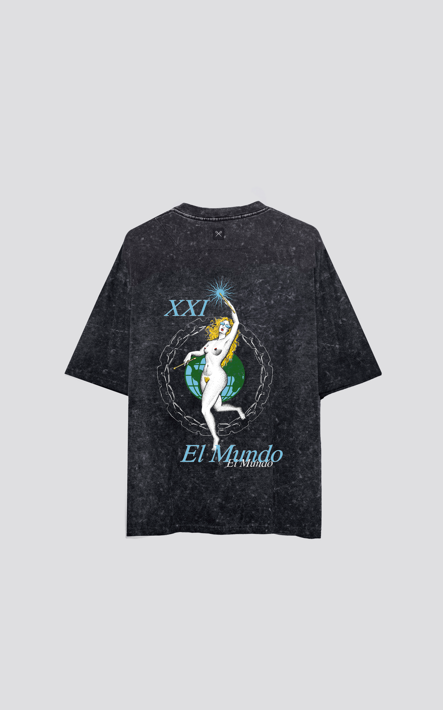 Remera El Mundo[ Nevado ]