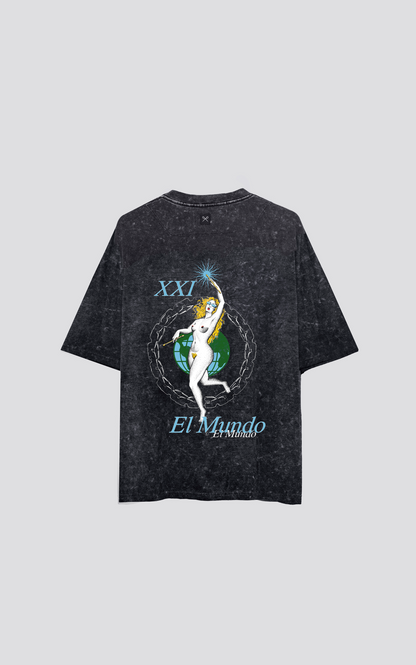 Remera El Mundo[ Nevado ]