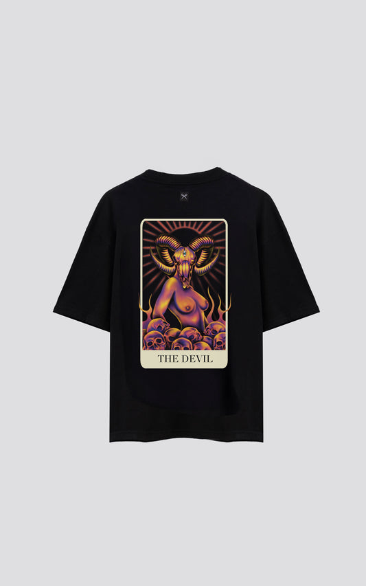 REMERA EL DIABLO [ NEGRO ]