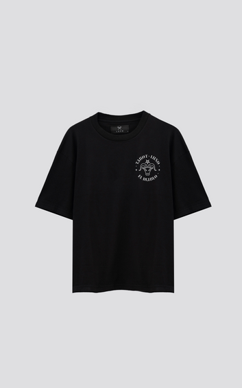 REMERA EL DIABLO [ NEGRO ]