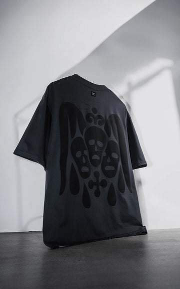 REMERA ANGELES [ CARBÓN ]