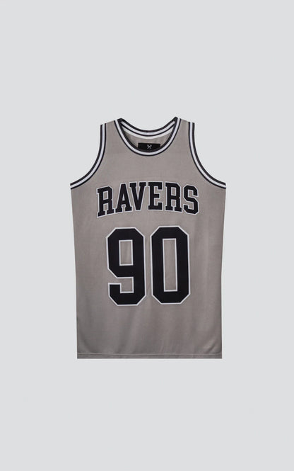 Sudadera Ravers Nba [ Gris / Negro ]