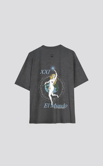 Remera El Mundo [ Melange ]