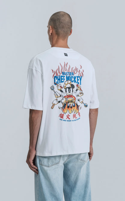 Remera Disney Chef Mickey [ Blanco ]