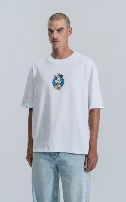 Remera Disney Chef Mickey [ Blanco ]