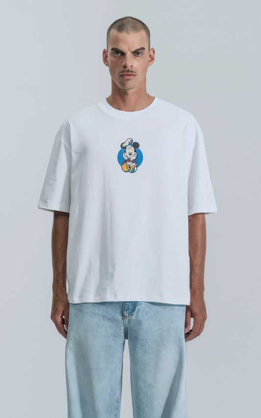 Remera Disney Chef Mickey [ Blanco ]