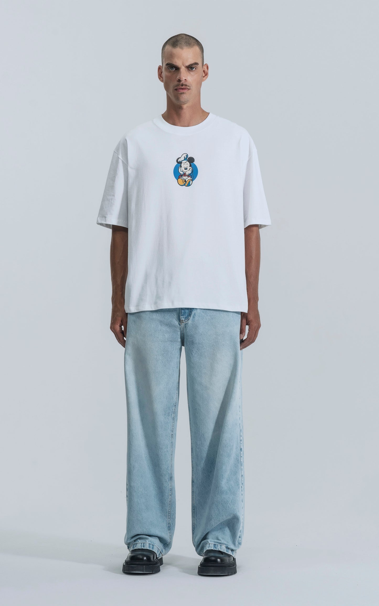 Remera Disney Chef Mickey [ Blanco ]