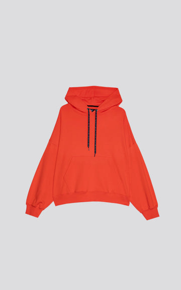 HOODIE DOTCOM RUSTICO [ NARANJA ]