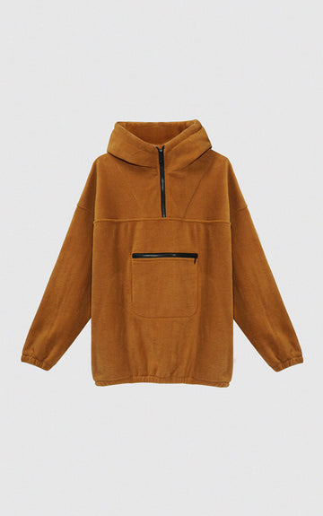 HOODIE KID POLAR [ CAMEL ]