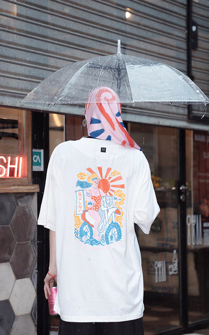 Remera Asia Queen [ Blanco ]