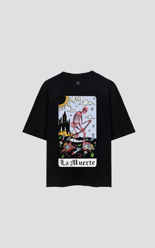 REMERA LA MUERTE [ NEGRO ]