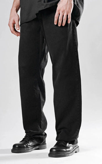 PANTALON WIDE LEG [ NEGRO ]