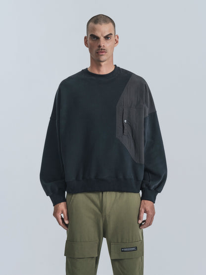 Buzo Layer [ Negro - Negro ]