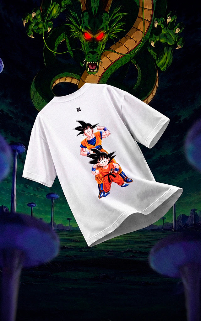 Remera Dragon Ball 1 [ Blanco ]