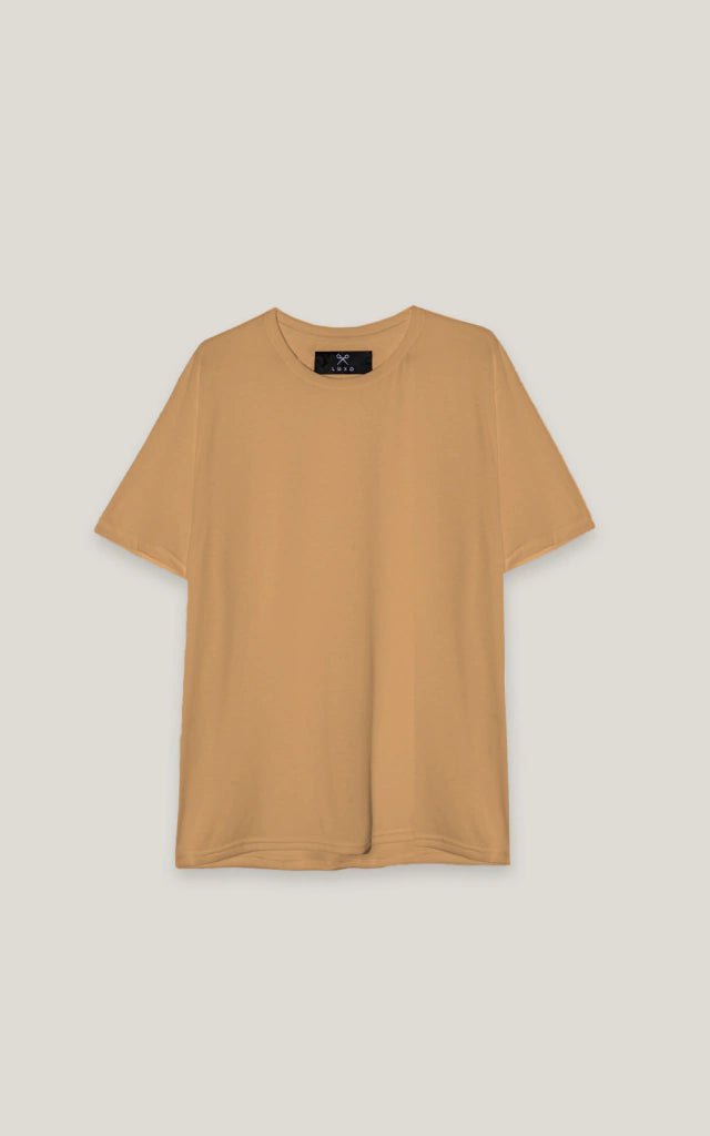 REMERA MOORE BASIC [ CANELA ]