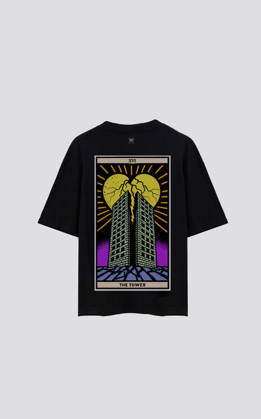 REMERA LA TORRE [ NEGRO ]