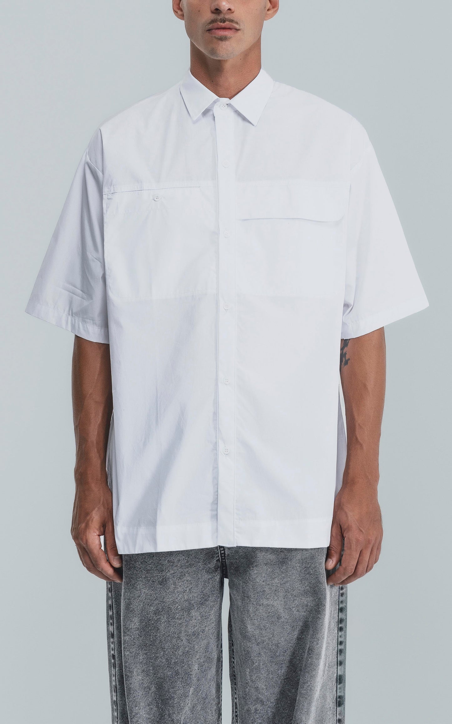 Camisa MC Owner Bis [ Blanco ]