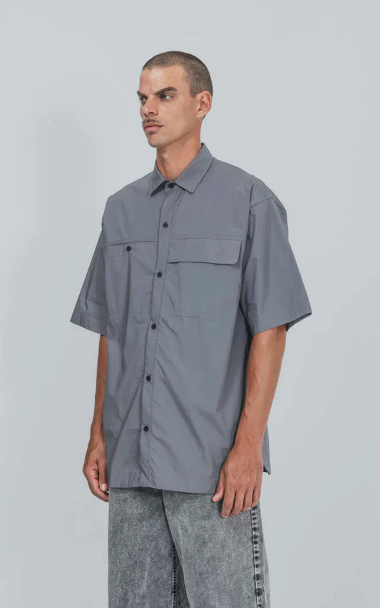 Camisa MC Owner Bis [ Gris ]