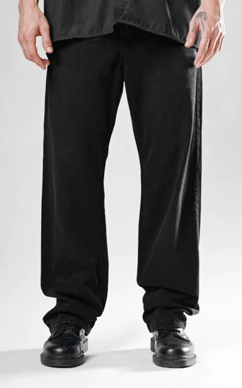 PANTALON WIDE LEG [ NEGRO ]