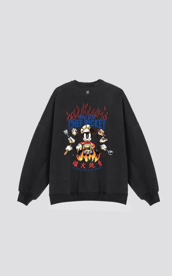 BUZO DISNEY CHEF MICKEY [NEGRO]